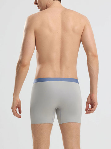 Second Skin Modal Boxer Briefs 6" in Pearl - men’s modal boxer briefs