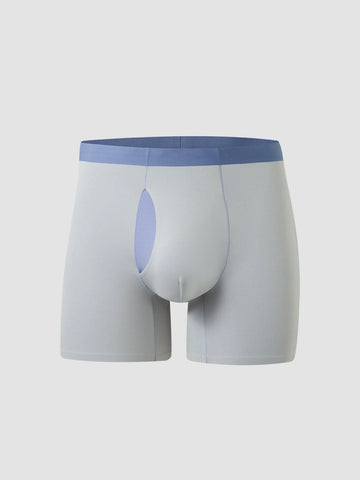 Second Skin Modal Boxer Briefs 6" in Pearl - men’s modal boxer briefs