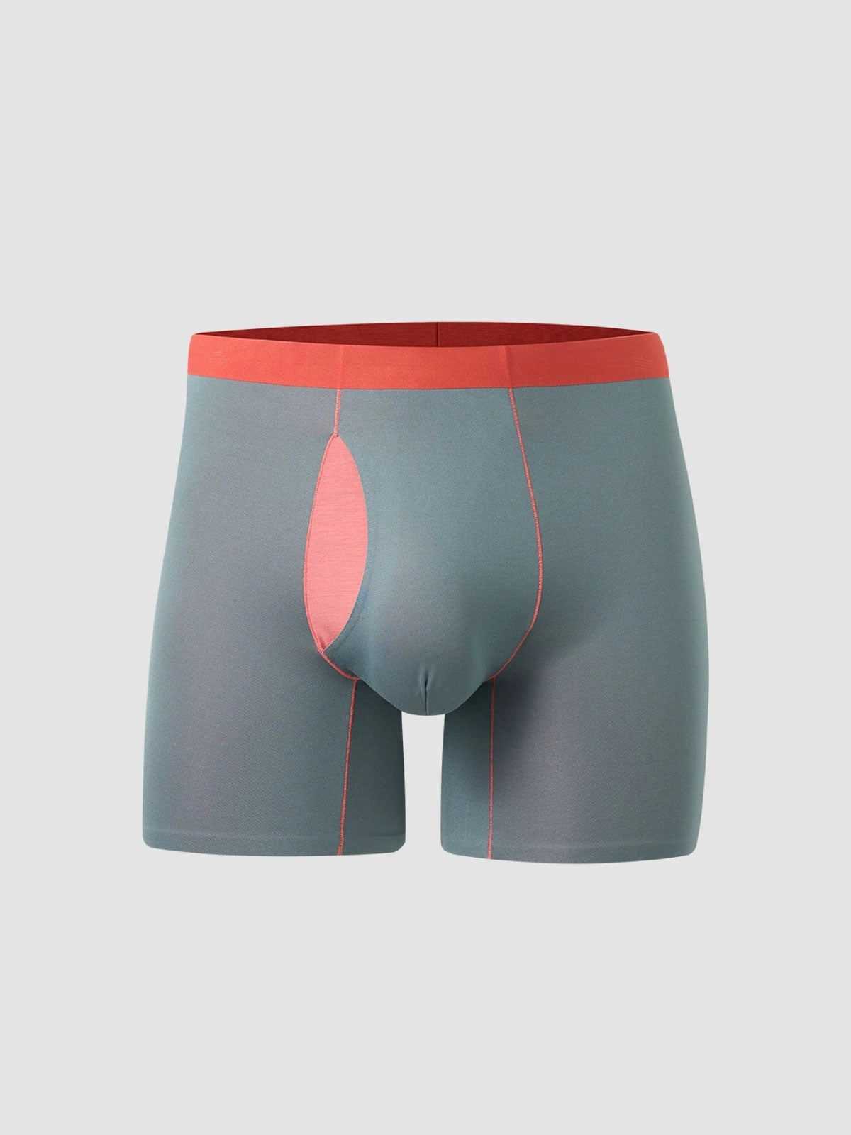 Second Skin Modal Boxer Briefs 6" in Slate Gray - men’s modal boxer briefs