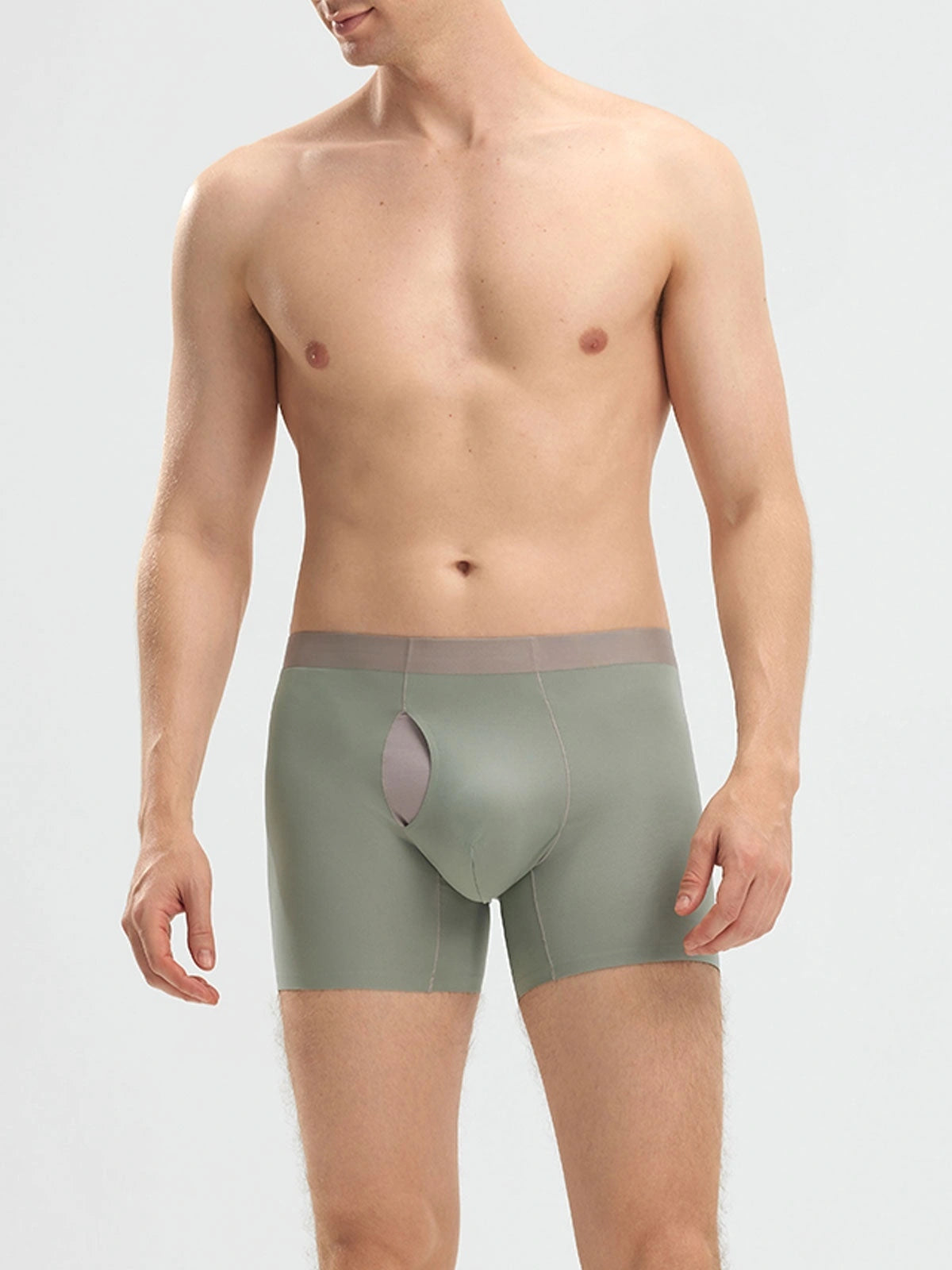 Second Skin Modal Boxer Briefs 6" in Turquoise - men’s modal boxer briefs