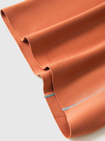 Second Skin Modal Boxer Briefs 6" in Orange - men’s modal boxer briefs