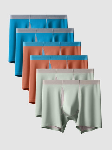 Second Skin Modal Boxer Briefs 6" - premium men’s modal boxer briefs