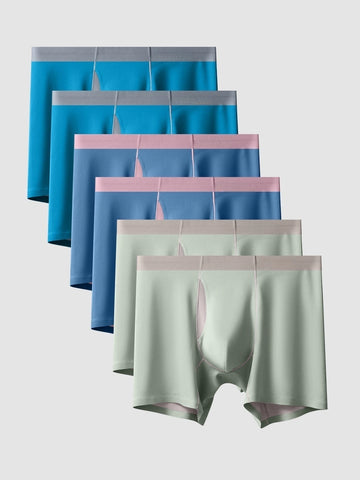 Second Skin Modal Boxer Briefs 6" - premium men’s modal boxer briefs