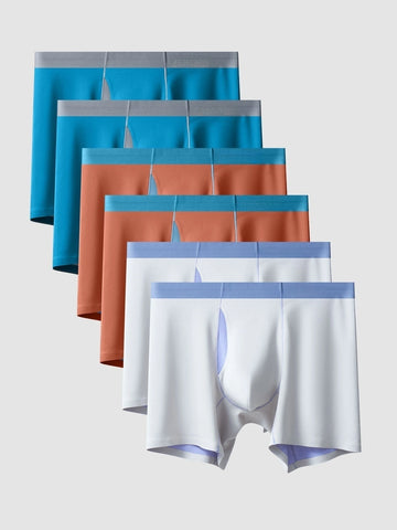 Second Skin Modal Boxer Briefs 6" - premium men’s modal boxer briefs